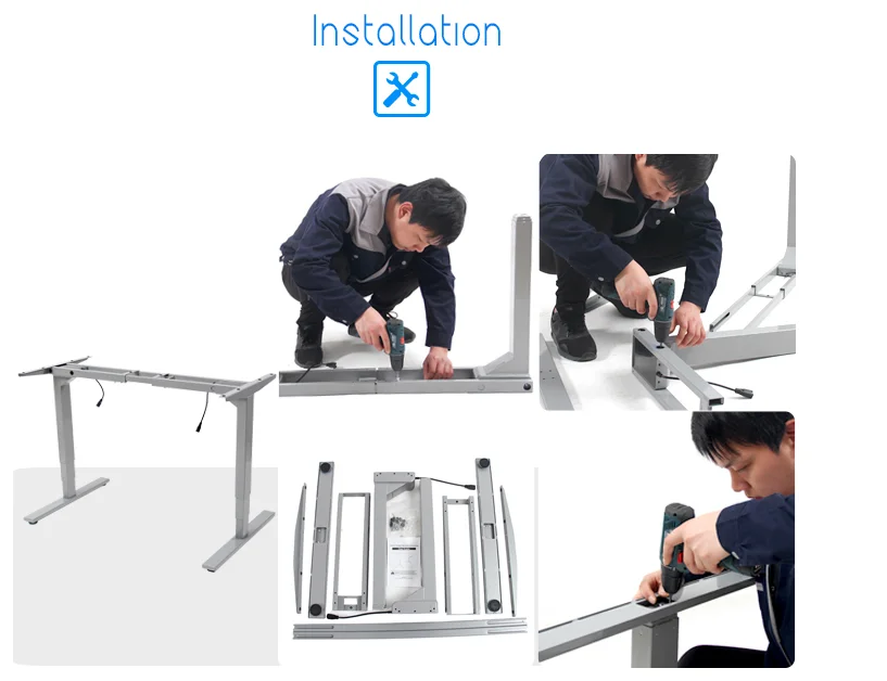 
Electric Table Leg Smart Height Adjustable Desk To Standing Desk 