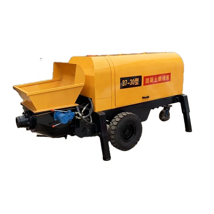 Cost Effective 40M3/H Mobile Concrete Pumps China With Good Quality Diesel Pump for Concrete