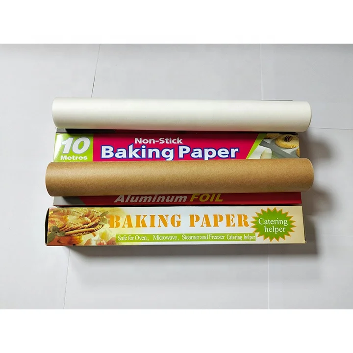 Custom 38cmx50m fats and heat resistance reusable professional food grade silicone parchment baking paper in jumbo roll