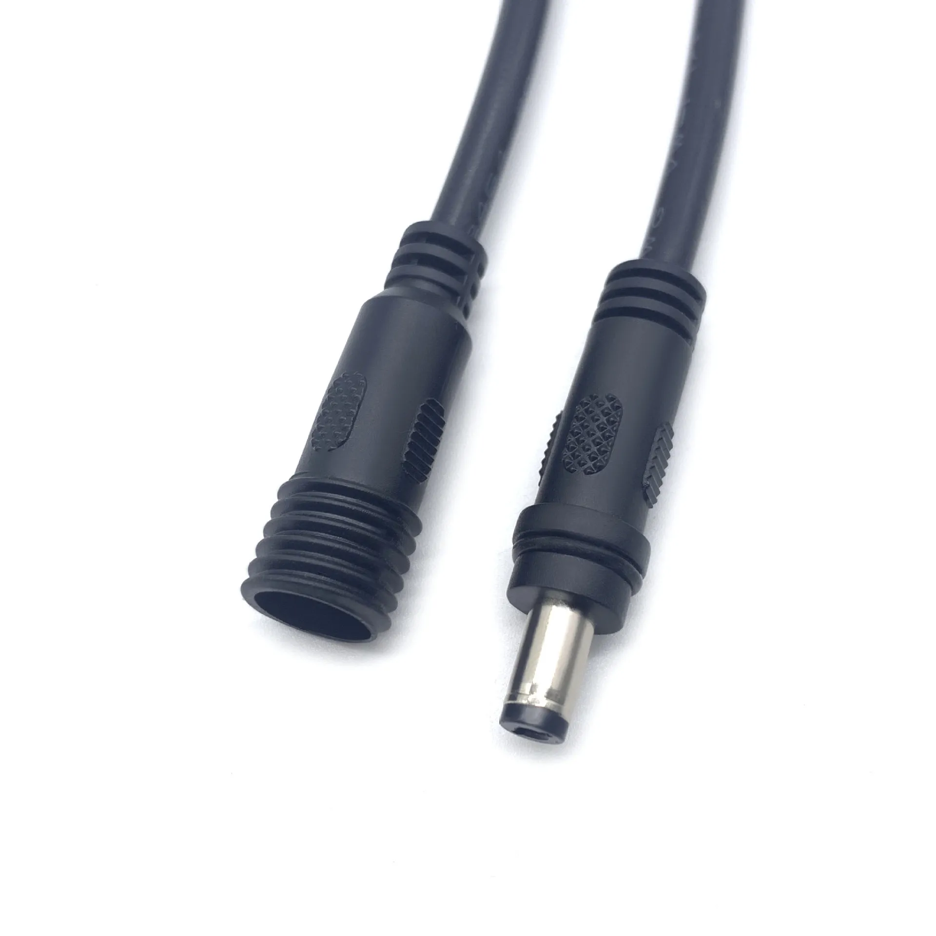 Waterproof DC5521 16AWG Male to Female DC Power Transfer Cable M12 Usb Charging Extension Wiring