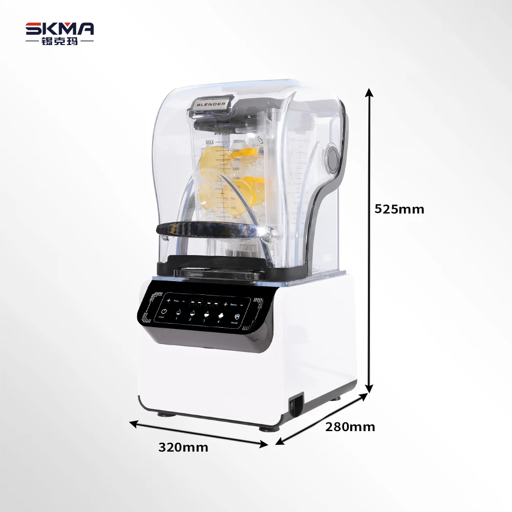 2023 New Commercial Heavy Duty Smoothie Machine Shakes Ice Juicers Industrial Blender Machine