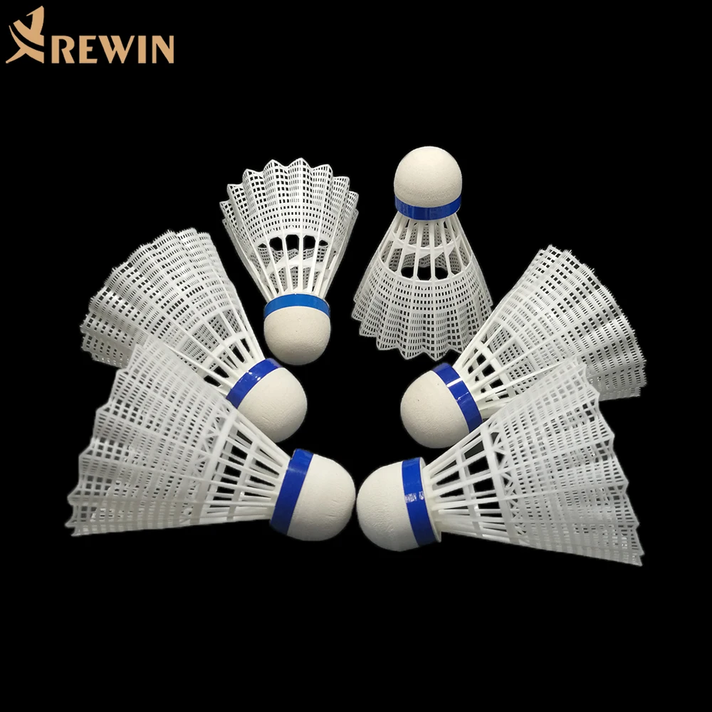 Most Durability OEM Cheap Pro666 Plastic Nylon Badminton Shuttle Cock For Practice