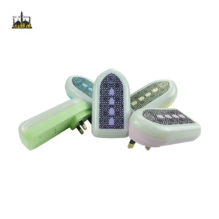 quran speaker led light zikir plug ZK3S touch lamp  muslim products small quran speaker