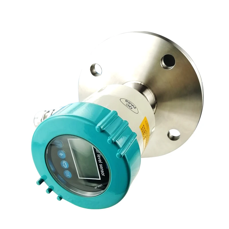 80G small blind zone lime powder ore slurry level measurement storage tank silo radar level transmitter RS485