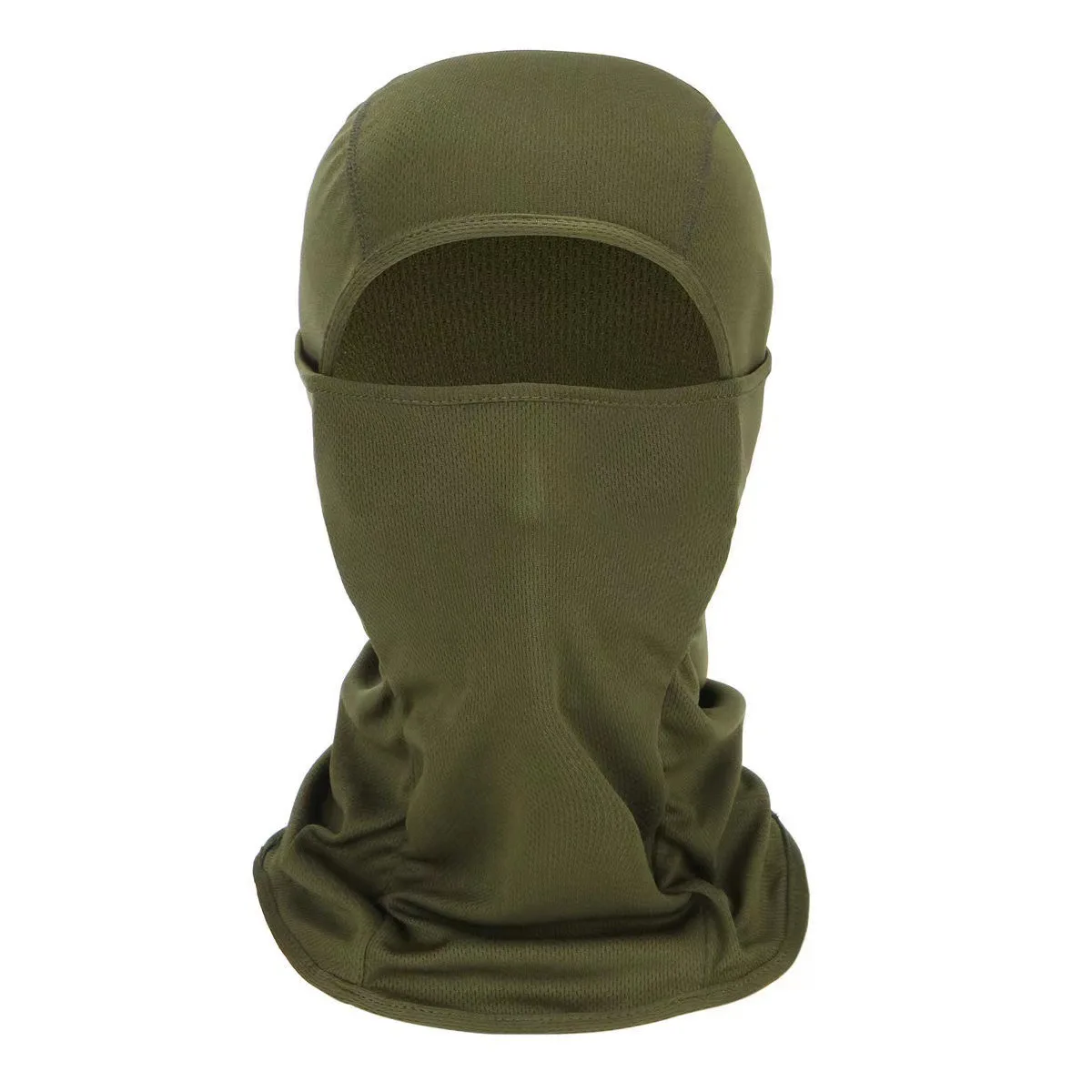 Camouflage  Riding Outdoor Fishing Hood Mask Sun Protection Anti-wind and Sand Fabric Face Mask
