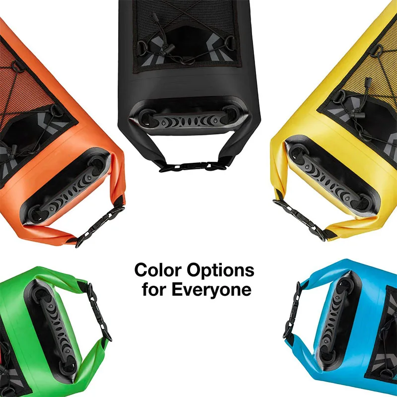 Водонепроницаемый рюкзак из ПВХ для отдыха на открытом воздухе, лодок, катания на коньках, пешего туризма, Каяка, 2 л, 10 л, 15 л, 20 л, 35 л