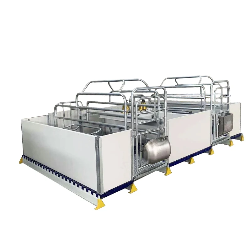 High quality pens with roof sow farrowing cage pvc partition panel hollow pouch odour repellents mini pig pen