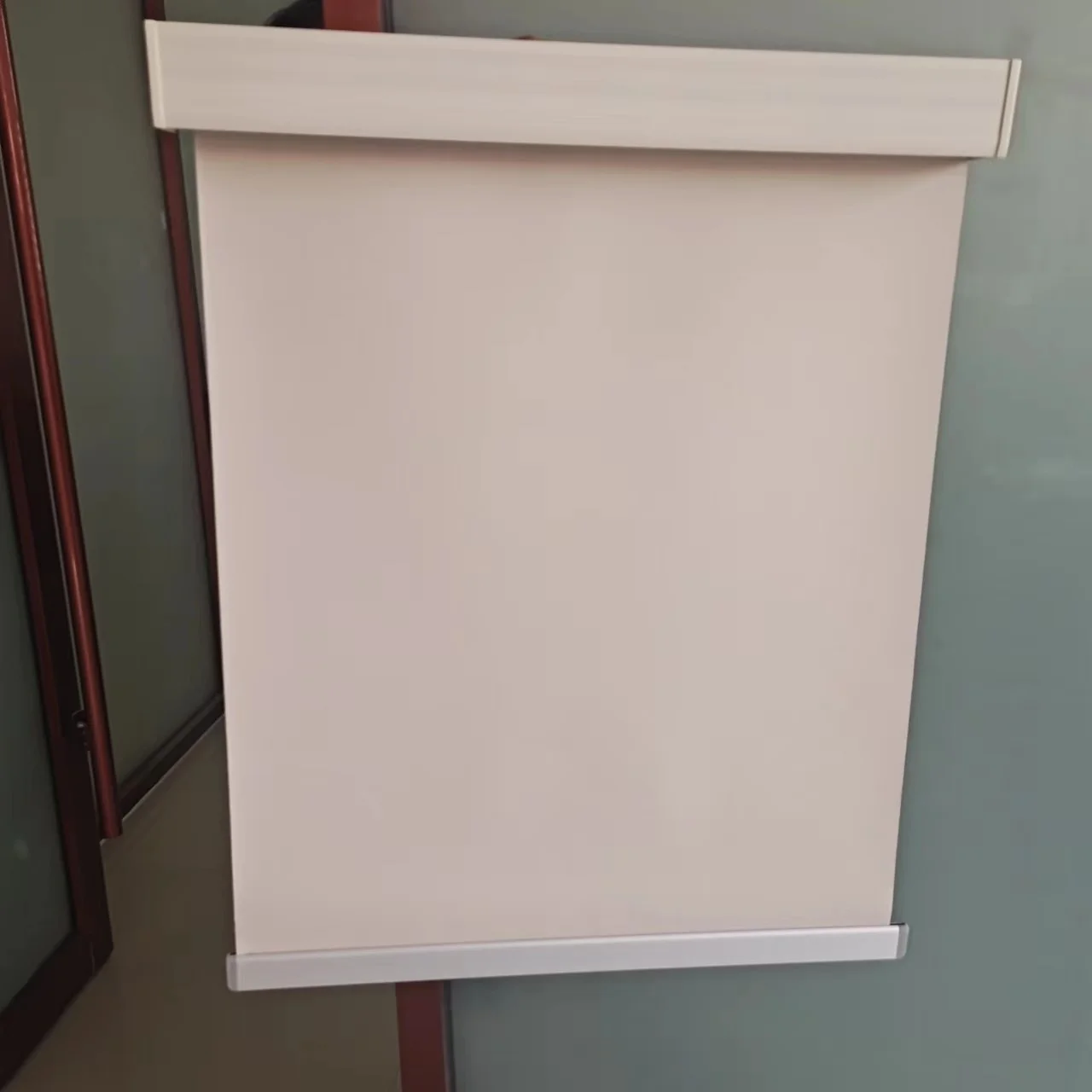 100% Blackout Black Motorized Cordless Roller Blinds Shades