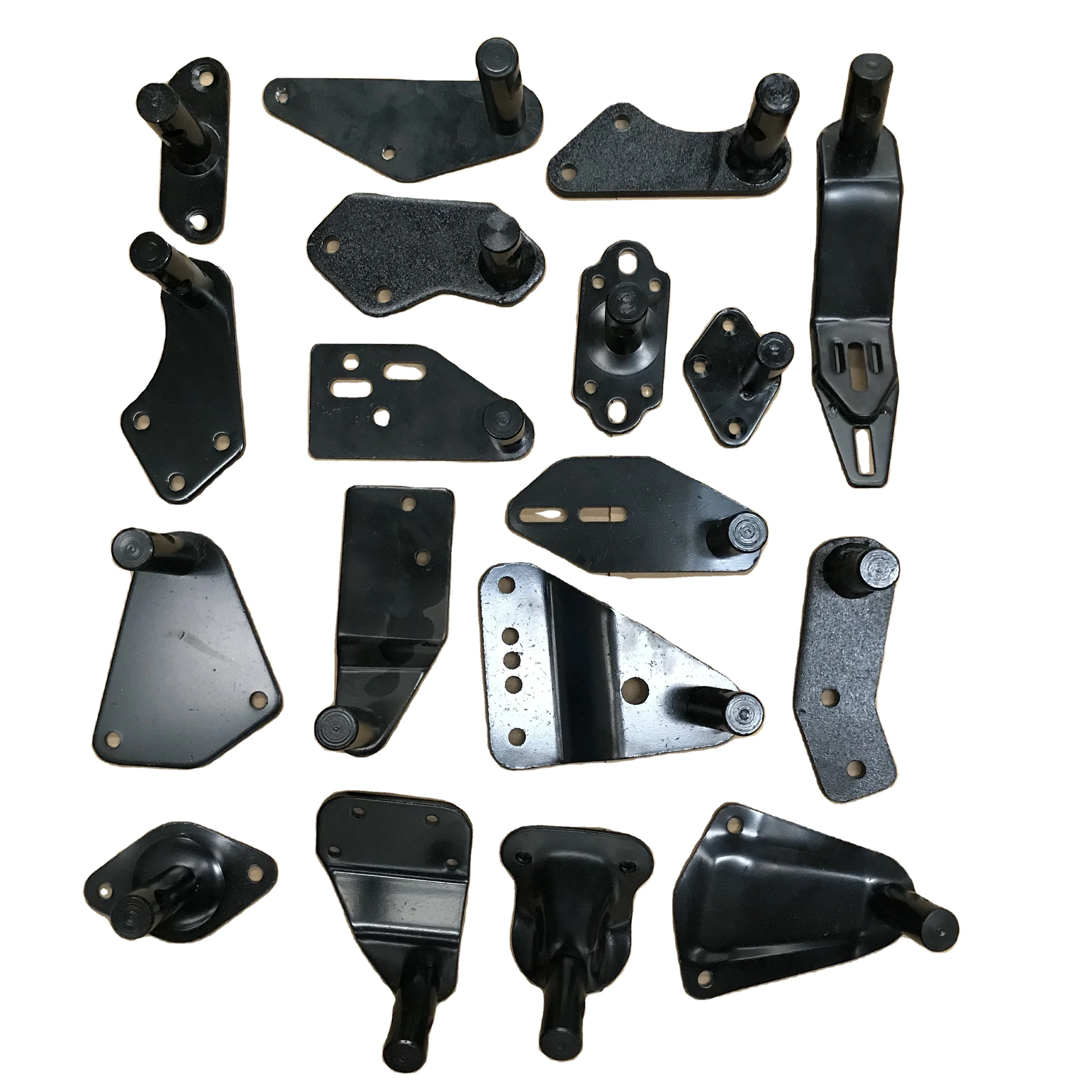 Black Polyurethane truck seat armrest,adjustable left right car-styling armrest