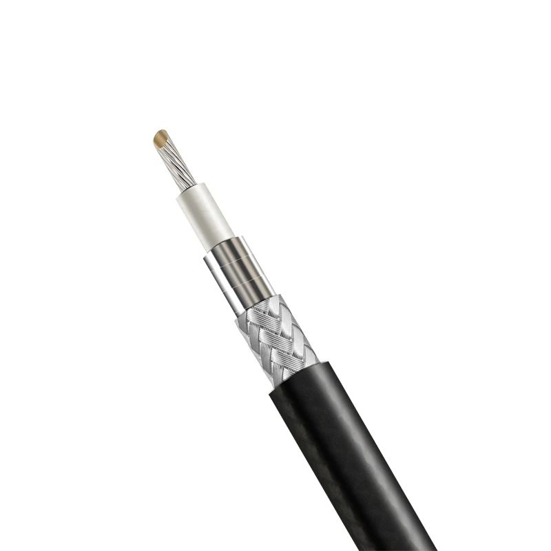 Армированное радиокоммуникационное оборудование HZ600, многоволоконный сверхмягкий кабель с низким уровнем потери, испытательный компонент, высокопроизводительные радиочастотные кабели