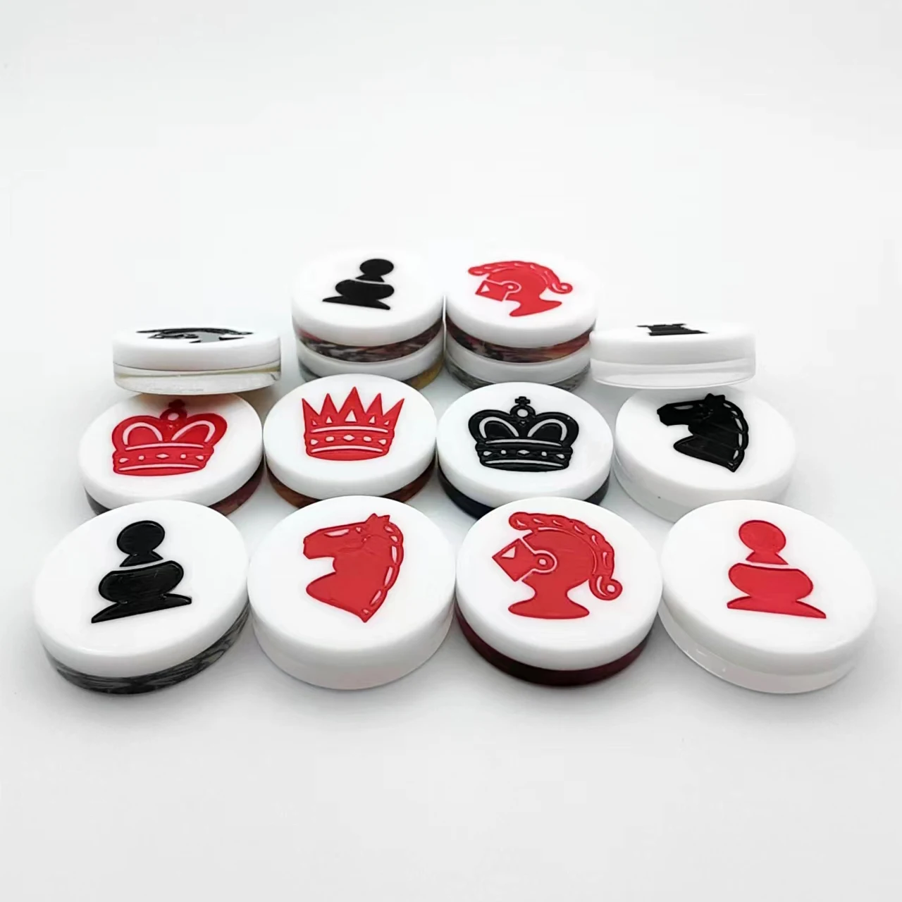 Wholesale Table Game Chess piece CUstom Acrylic Token