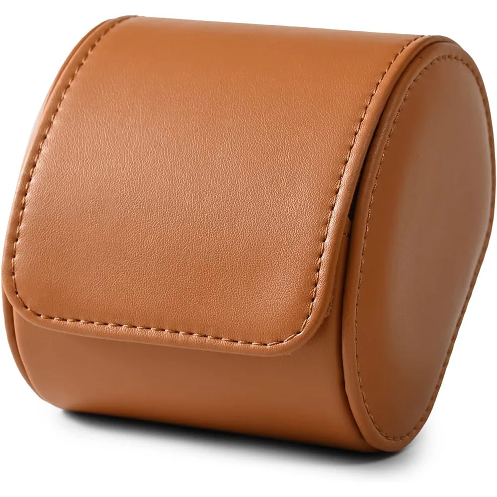 Watch Box PU Leather Watch Roll  Box for Mens Watch Travel   Storage Case Gifts