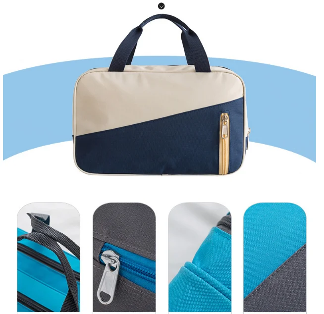 Portable color beach tote bag waterproof ladies handbag suitable for outdoor activities