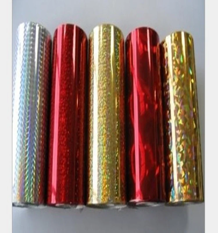 Manufacturer  Glossy Gold and Silver color Metallic Foil Hot Stamping