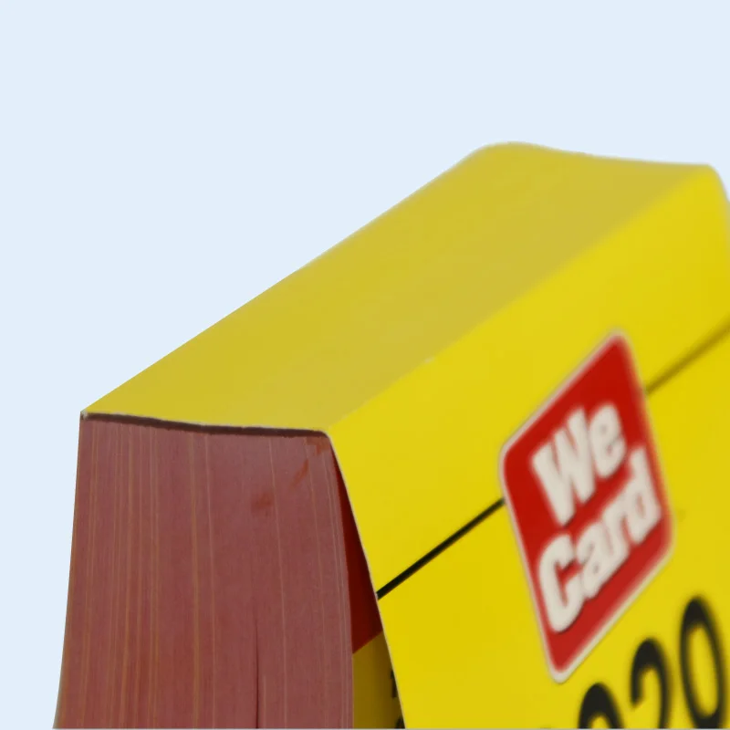 Customized 4-color printing memo pad industrial price and beautiful cover paper