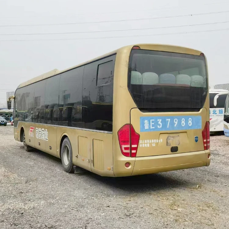 12M ZK 6121 Passengers Seats 65 70 Seater Diesel Left Hand Drive Used Coach Buses On Sale