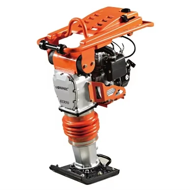 High Quality 4.0HP Vibrating Tamping Rammer 14KN Jumping Stroke 1.5 to 3 Inch Compactor Power Trowel Tamping Rammer