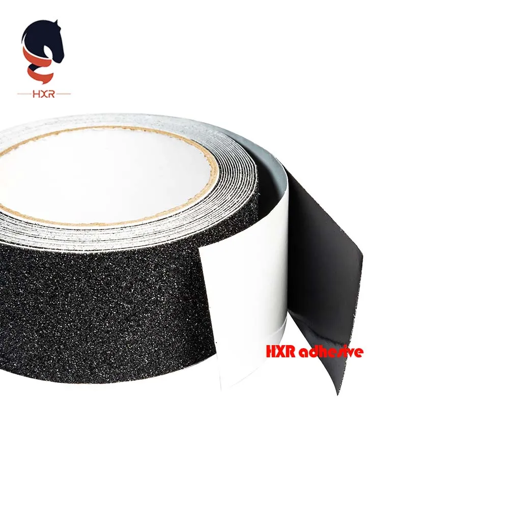 Custom Strong Sticky Black PVC Anti-Slip Tape for Safety and Grip Enhancement