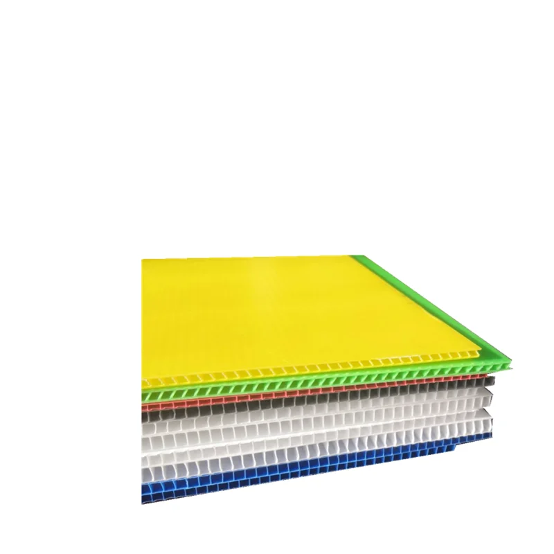 4x8 2mm 3mm 4mm 5mm 6mm PP Correx corrugated plastic Sheet die cut corflute plastic corrugated cardboard sheets