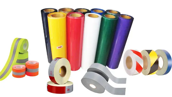 HCLITE Vehicle Sheeting Car Reflector Film Tape Reflective Number Plate