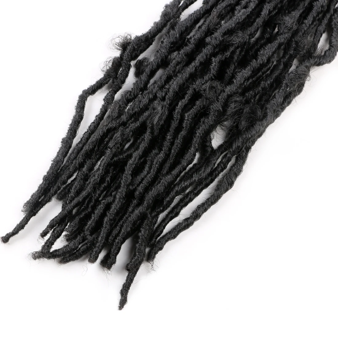 Wholesale Butterfly Locs Crochet Hair Distressed Faux Locs Crochet Hair Pre looped Natural Soft Butterfly  Pre-twisted extension