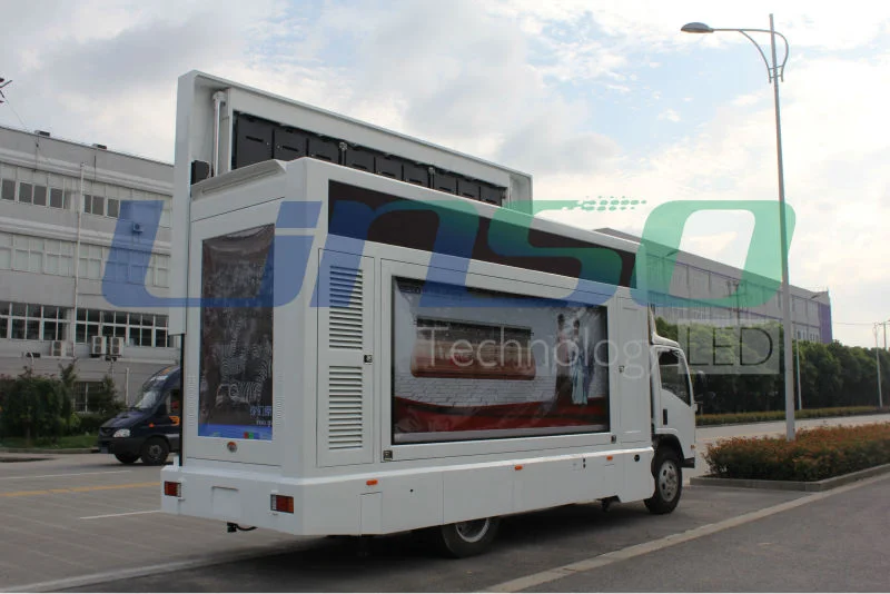 
YEESO Outdoor Mobile LED Vehicle YES-V8 With Stage or Meeting room which Can Customized By You! 