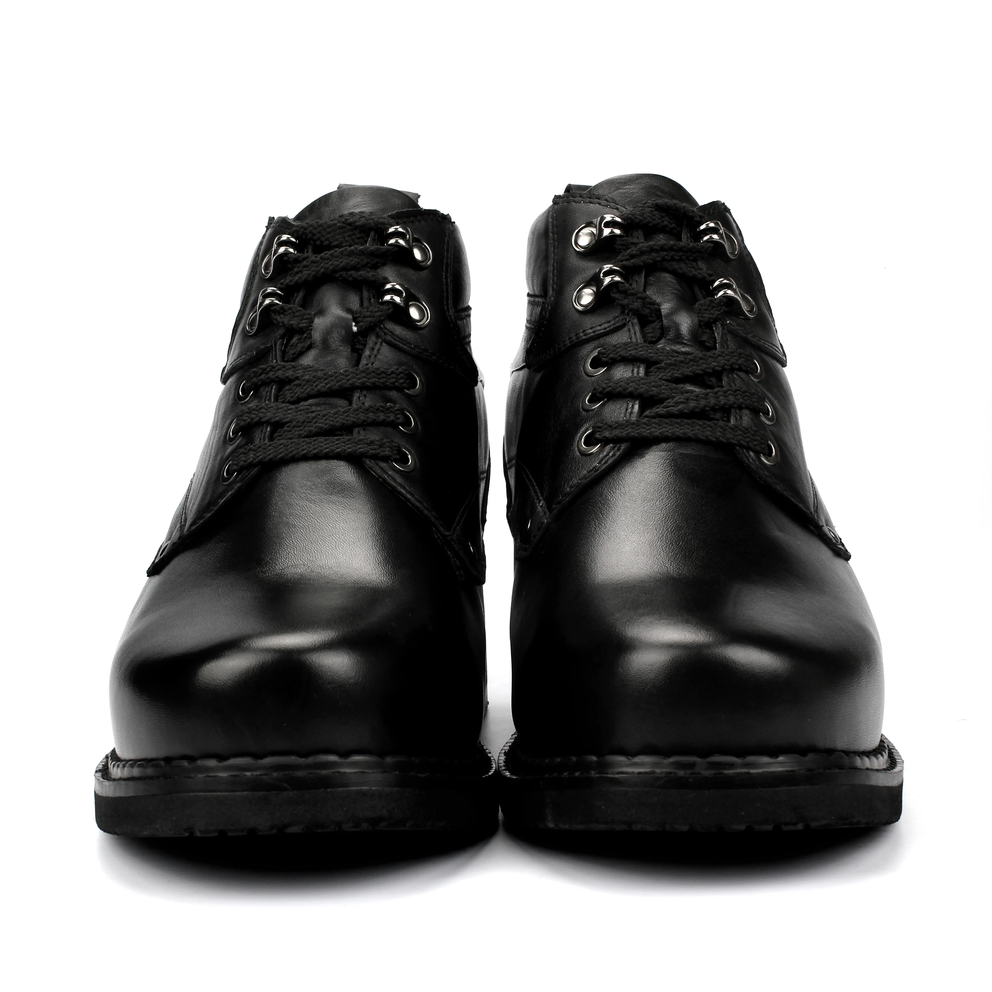 CF formal height increasing shoes genuine leather elevator boots for men