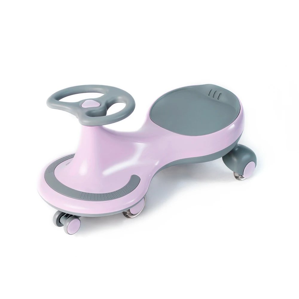 SWING CAR RIDE ON SWIVEL SCOOTER WIGGLE GYRO TWIST GO KIDS RIDE-ON CAR