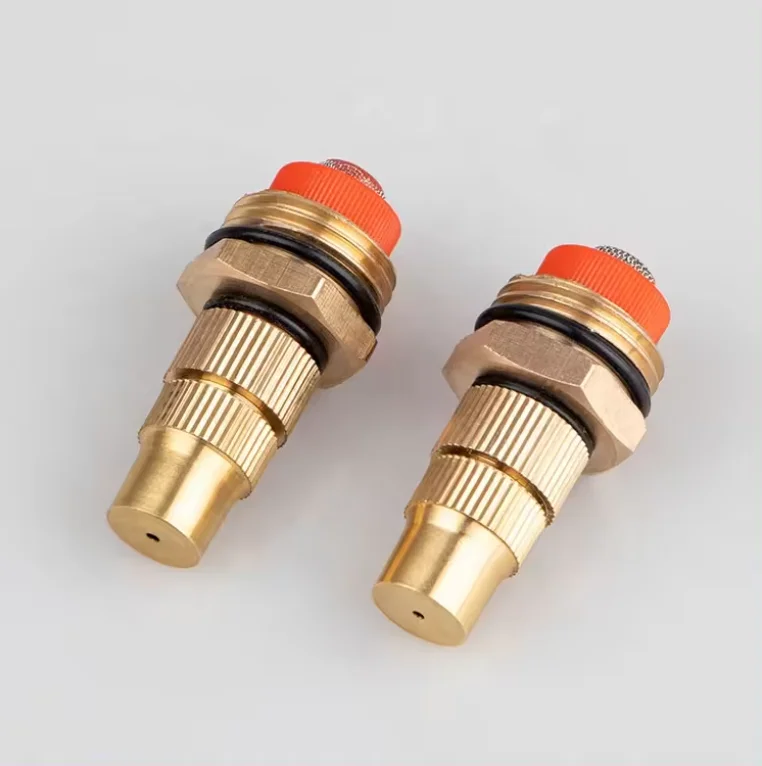 Brass Garden Sprinkler with Filter & Fine Mist Atomizing Nozzle for Agricultural Pesticide & Fertilizer Application