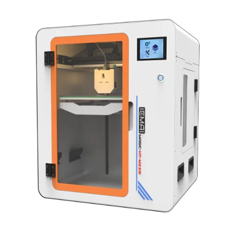 High Temp 3D Printer with 450C printing temperature for high temperature materials such as PEEK Ultem PC PA