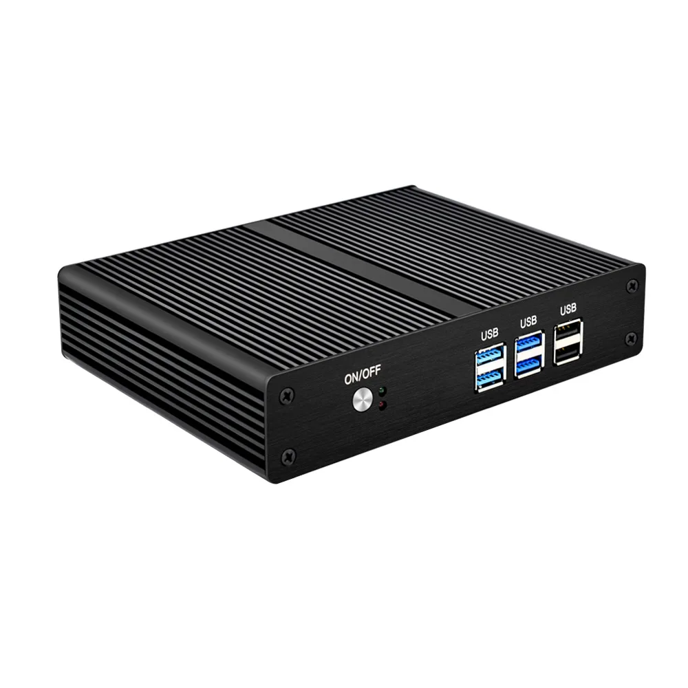 Topton Mini PC Core i5-8265U  Fanless i211 LAN 6*USB RS232  Firewall Appliance AES-NI pfSense Computer Router
