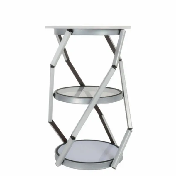 Promotional portable exhibition rack twister tower  for advertising events