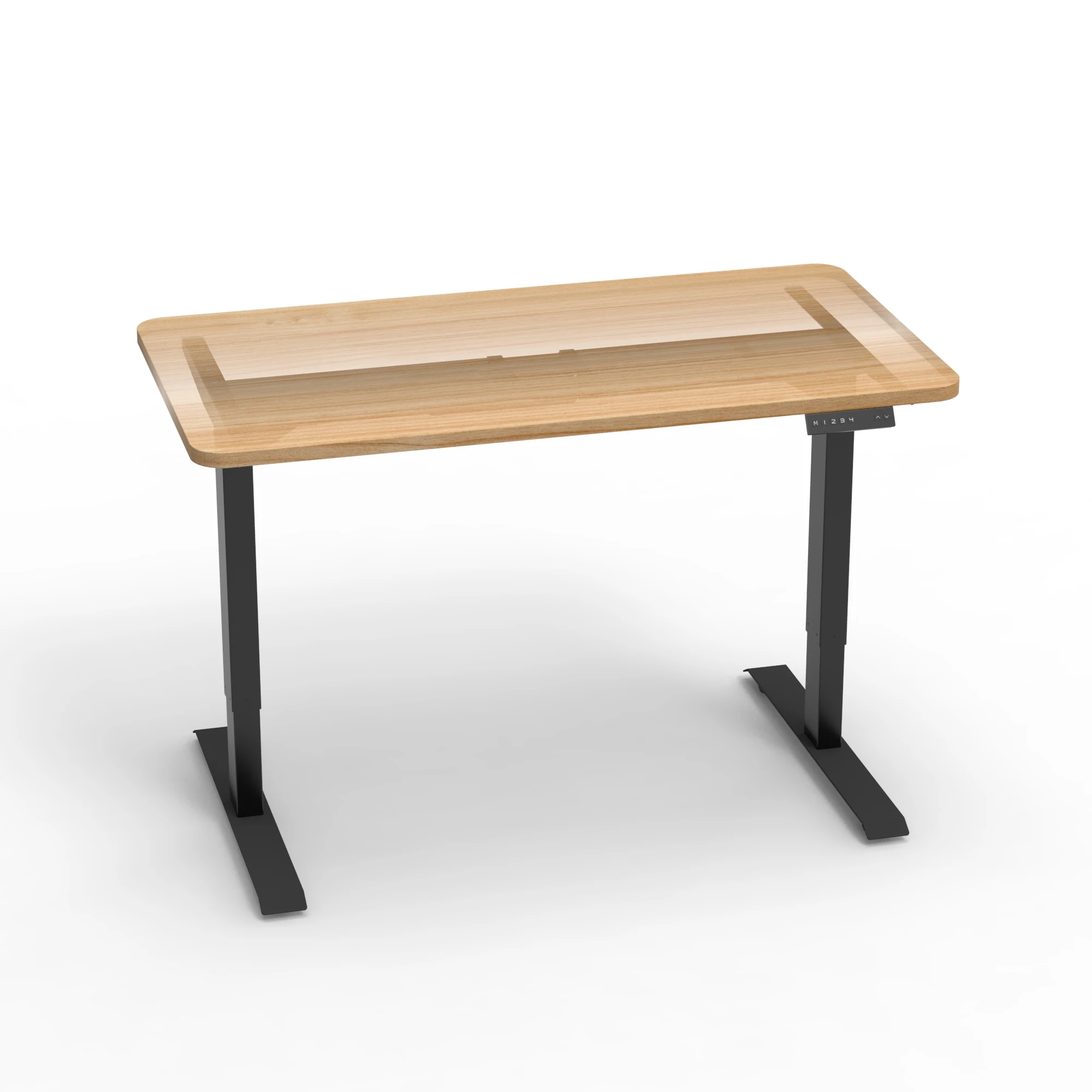 Nate 2AR2 OEM ODM Healthy Workplace Dual Motor Standing Electric Adjustable Electric Desk Frame