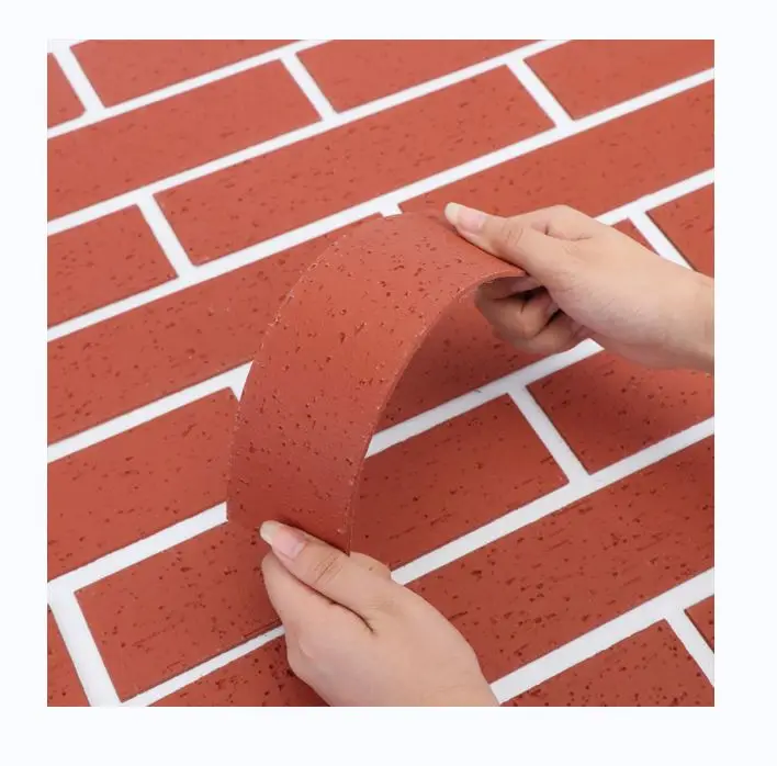 MCM Wall flexible tile brick mix red color exterior wall G series facing brick exterior stone wall cladding soft flexible tile