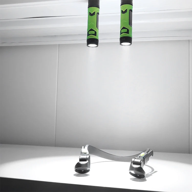 Factory New Design Flexible Neck Rechargeable Reading Lamp Hanging Telescopic Adjustable Magnet Flashlight LED Book Neck Light