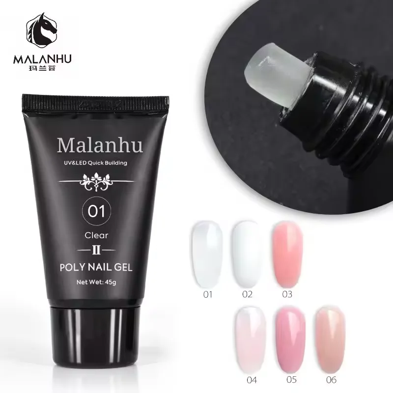 28colors 30gram extention nail polish Private label OEM professional nail supplies uv gel nail polish acrylic poly gel