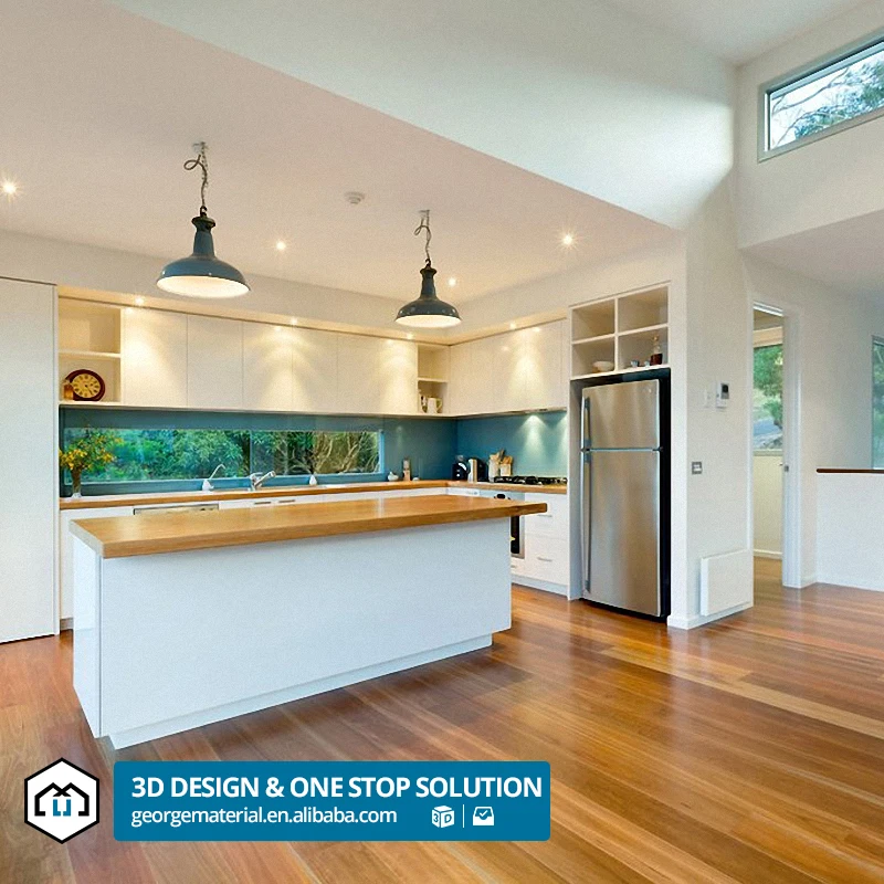 Automatic Modern Modular Mini Kitchenette Kitchen Models Customized Durable Kitchen Cabinets Sink Wall Cabinets