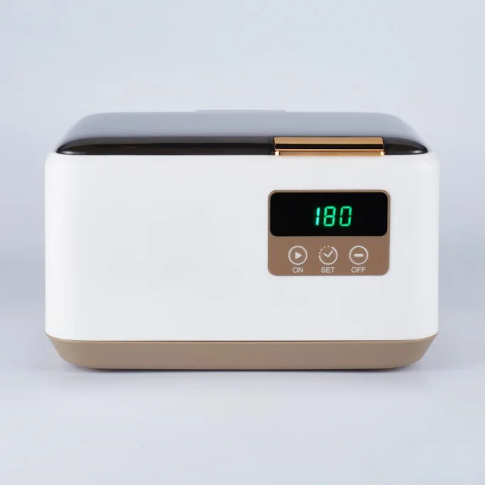 Factory Wholesale Portable digital 600ML Ultra sonic Cleaner for home use Watch Jewelry Eye glasses Ultrasonic Cleaner