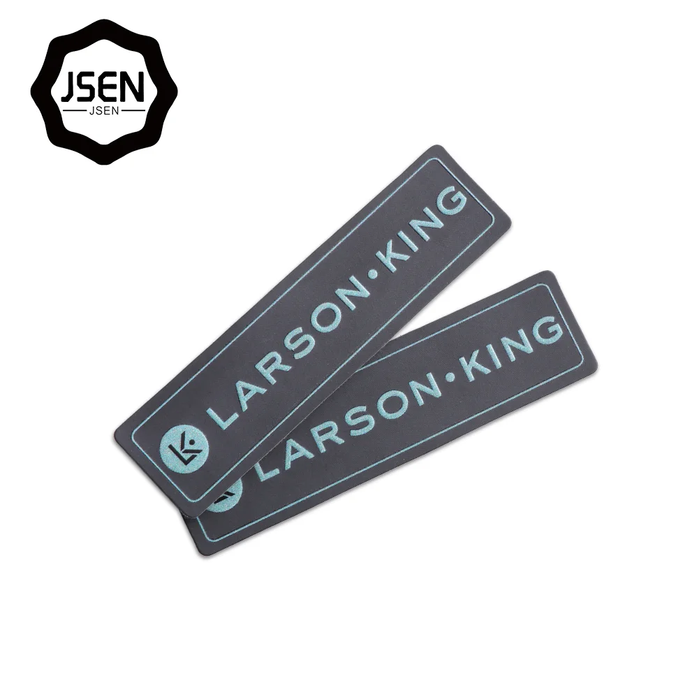 Manufacturer OEM LOGO Sewing on Clothing Bag Deboss Emboss Print Laser Synthetic Leather Label Tag Patch