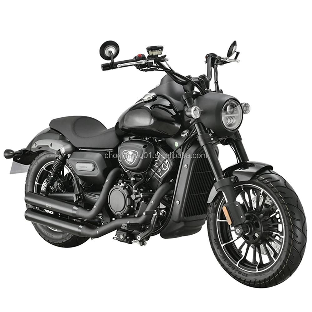 China Factory Adults Vintage Gasoline Sport Motorcycle 140km/h 400cc Retro Chopper Motorcycle (V-TWINS 4 STROKE Water-Cooling)
