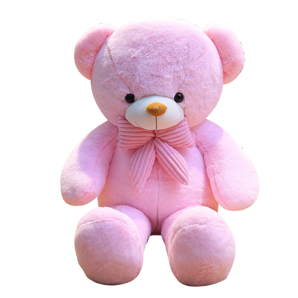 Fancy two color blue and pink classical types graduation teddy bear gift custom plush toys stuffed animal giant tedy bear