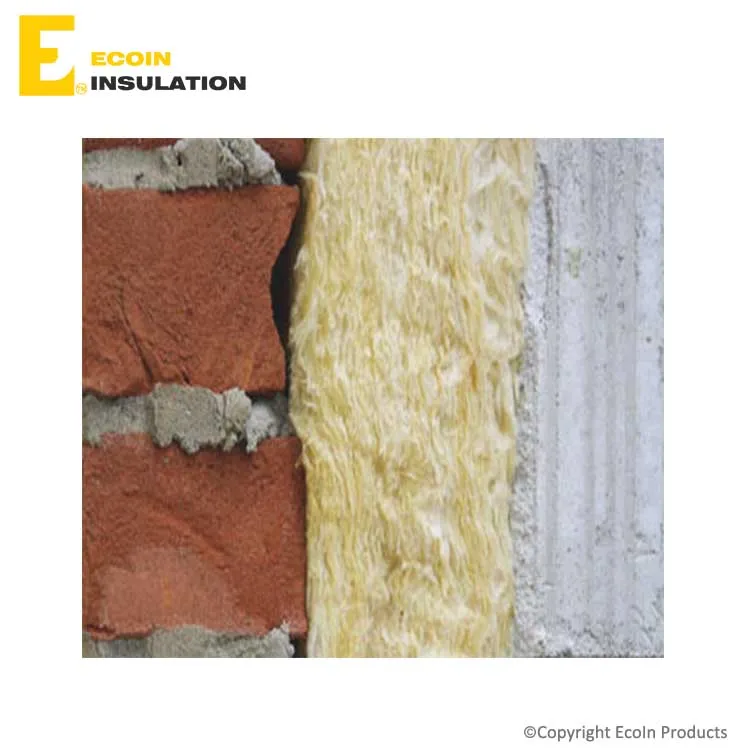 High Quality 48kg/m3 50mm Thickness Aluminum Foil Faced Glass Wool Insulation Sheet fiberglass insulation msds