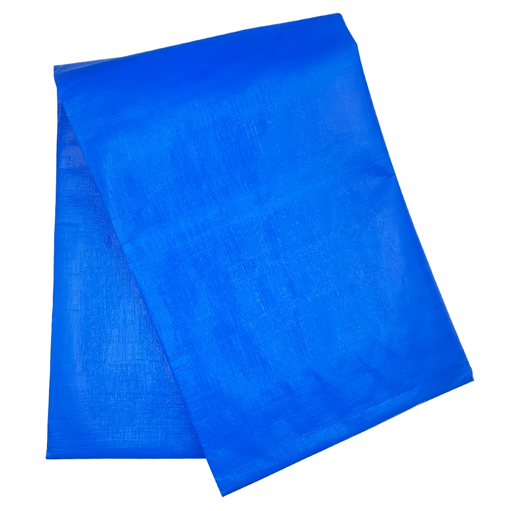 PE Tarpaulin Blue/white color size 4x5m 4x6m 2kg 2.5kg