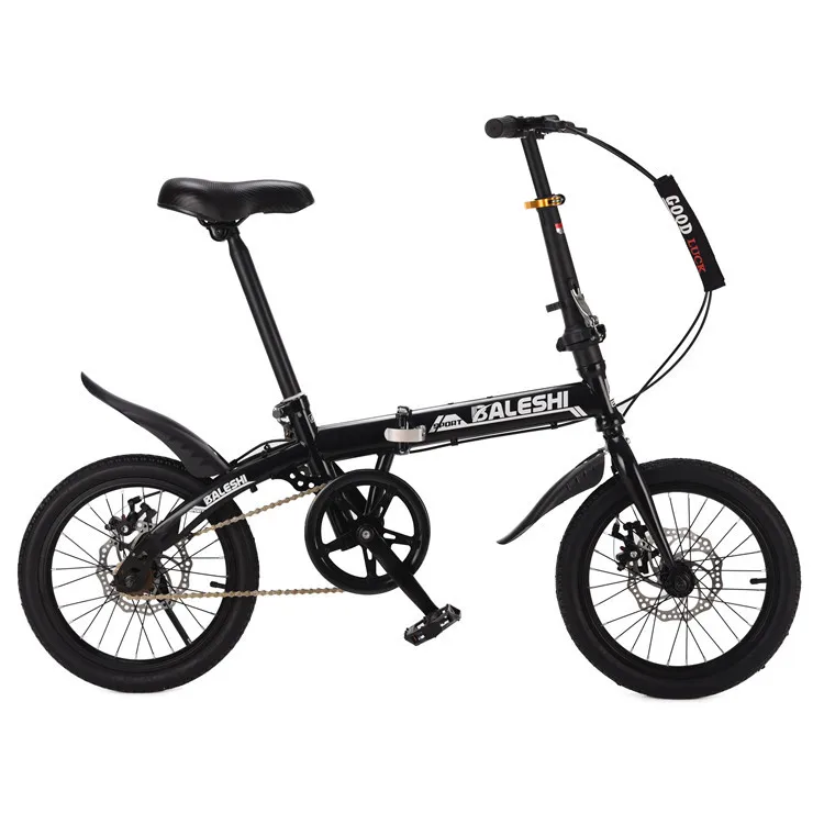 Mini Folding City Bike 7-Speed Fixed Gear Club BMX Road Bike for Adults Reliable Magnesium Alloy Disc Brake
