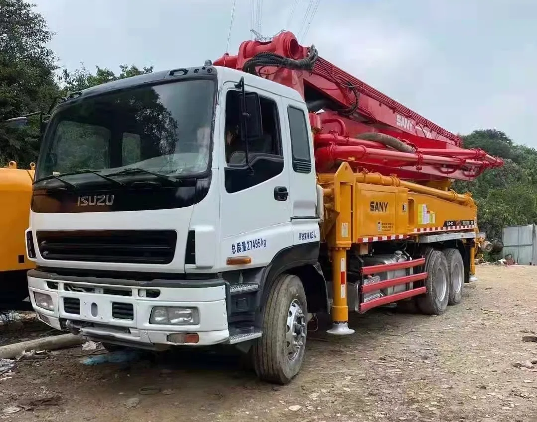 Re-Manufactured Sany 37 meter Concrete Pump Truck