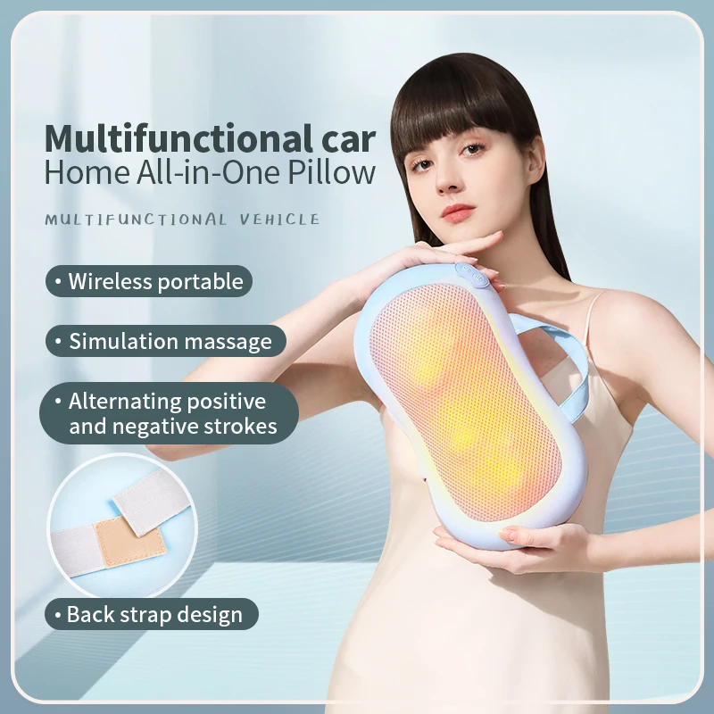 Phenitech Electric Kneading Massage Pillow Shiatsu Neck