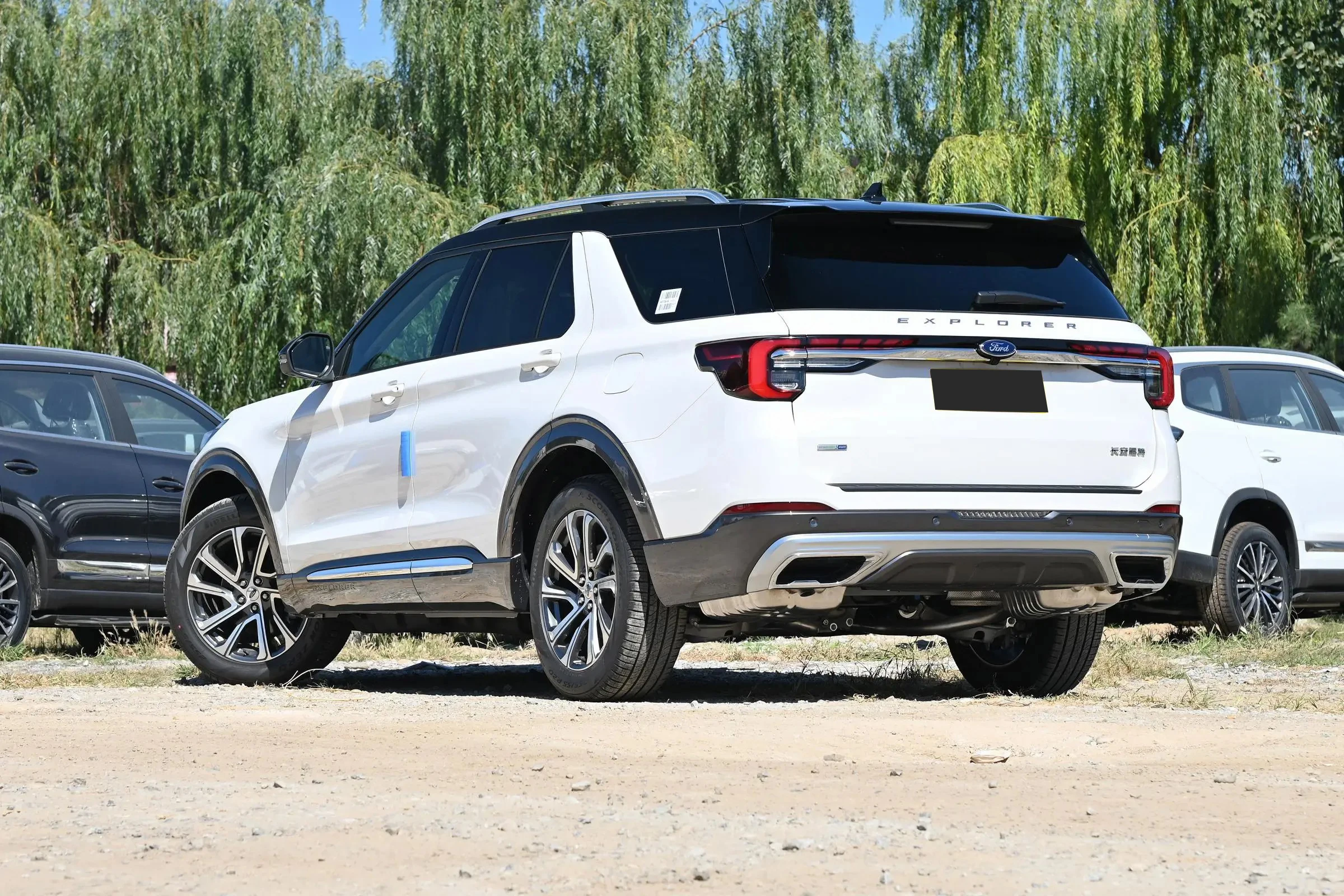 Новейший Китайский высокоскоростной бензиновый автомобиль Ford Explorer 5-дверный 6-местный внедорожник передний 4WD для взрослых