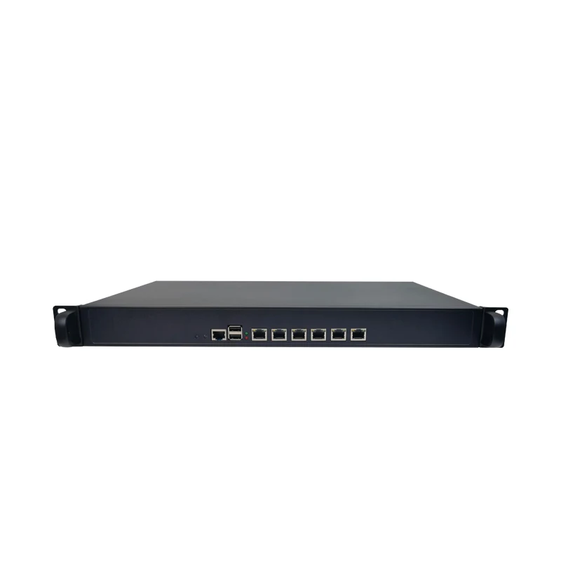 Jiu Hua 1 U rack mount Firewall J6412 Server Router Core 6 Ports Firewall Appliance Network Security Router