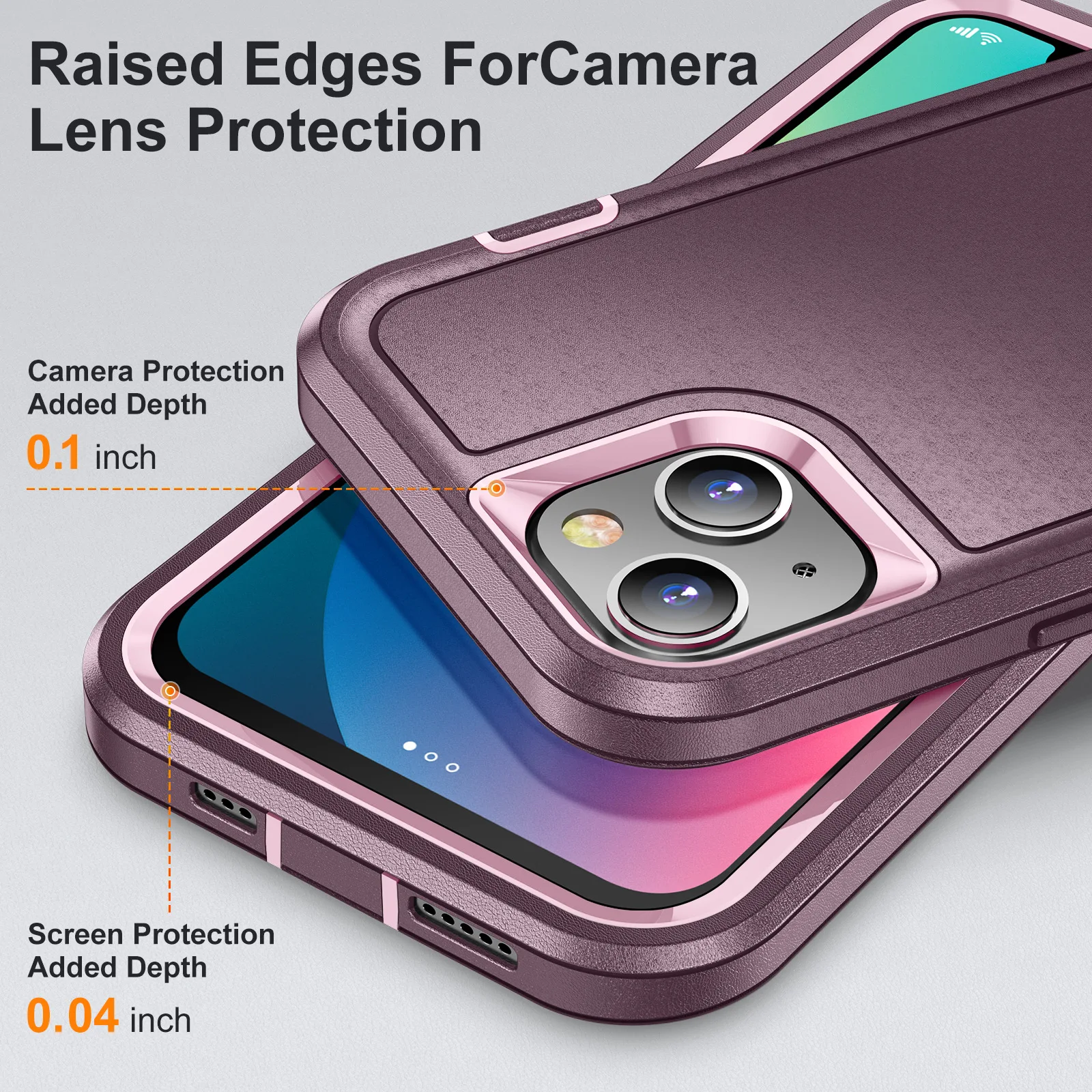 Сверхмощный противоударный Гибридный Прочный чехол otterbox для iPhone 14 Pro Max 13 подставка-держатель