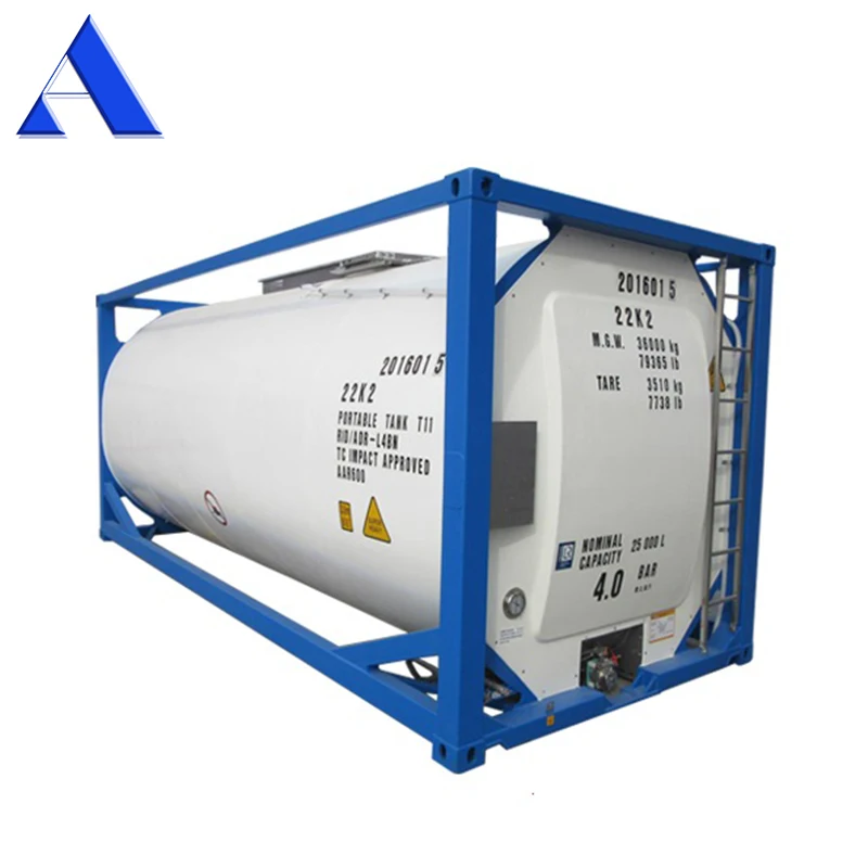 Brand New 21000 to 26000 L Liquid Storage Tank ISO Tank Container 20ft